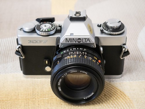 Minolta xd7 silver - minolta, new
