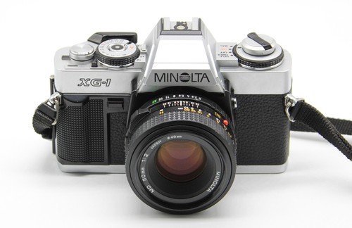 Obiettivo minolta md - xg-1, +
