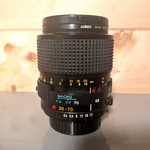 Minolta zoom f 3 - zoom, f/3.5