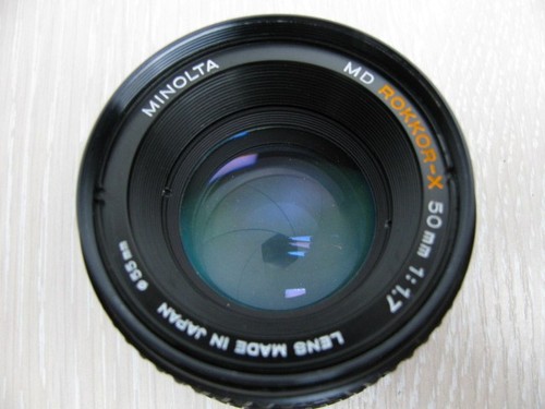 Obiettivo minolta mm - md, 50