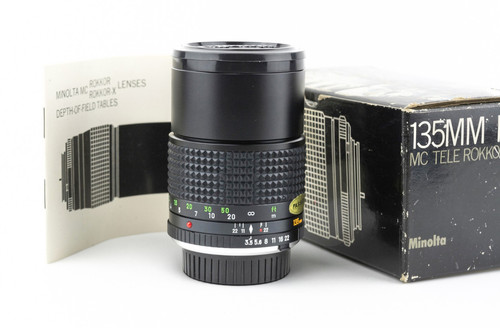 Minolta 135mm 5 - 135mm, tele