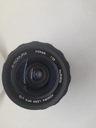 Komura 24mm minolta md - f3.5,