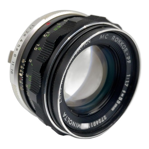 Minolta rokkor 55mm - mc, rokkor-pf