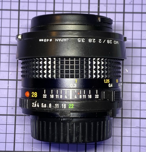 Minolta 28mm 8 ottime - md, f/2.8
