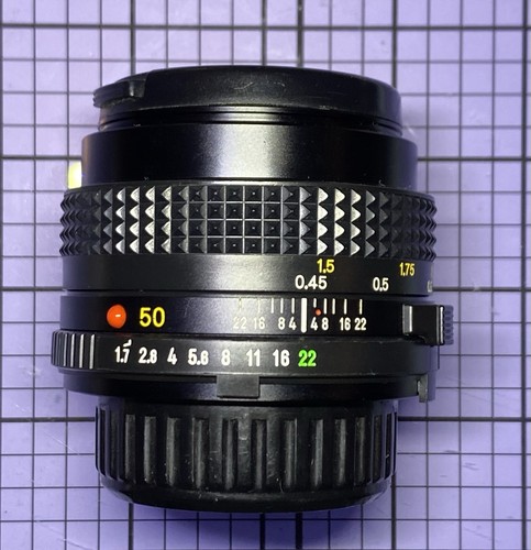 Minolta 50mm 7 ottime - 50mm,