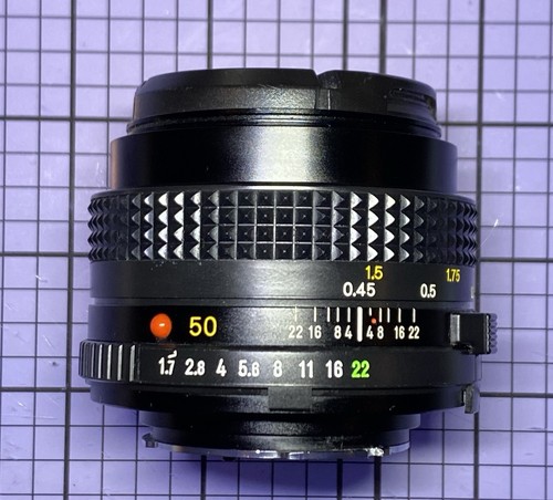 Minolta 50mm 7 - minolta, f/1.7