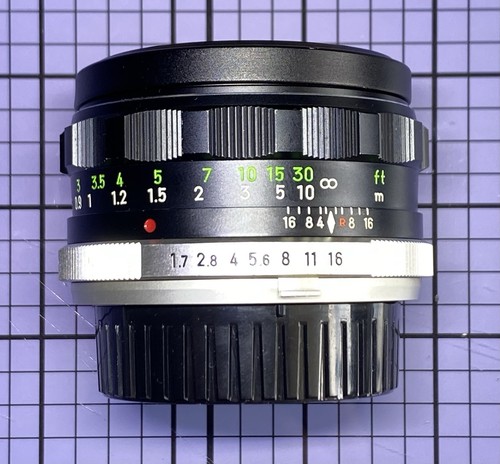 Minolta rokkor 55mm - mc, 1.7