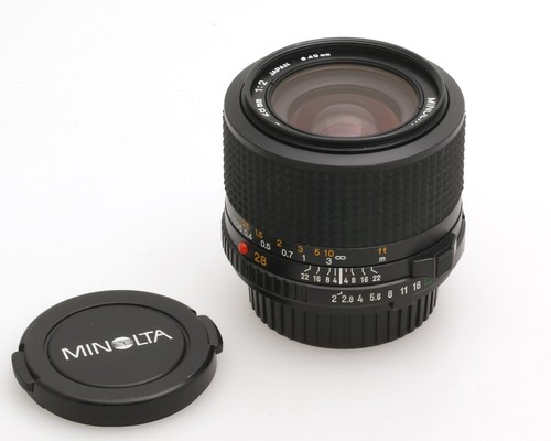 Minolta f 2 0 - mm, f/2,0