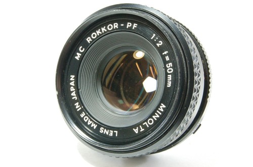 Minolta rokkor 50mm f2 - minolta,