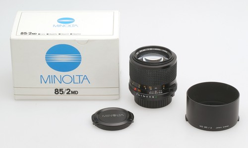 Minolta 85mm ottime - minolta,