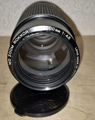 Minolta rokkor 200 mm - md,